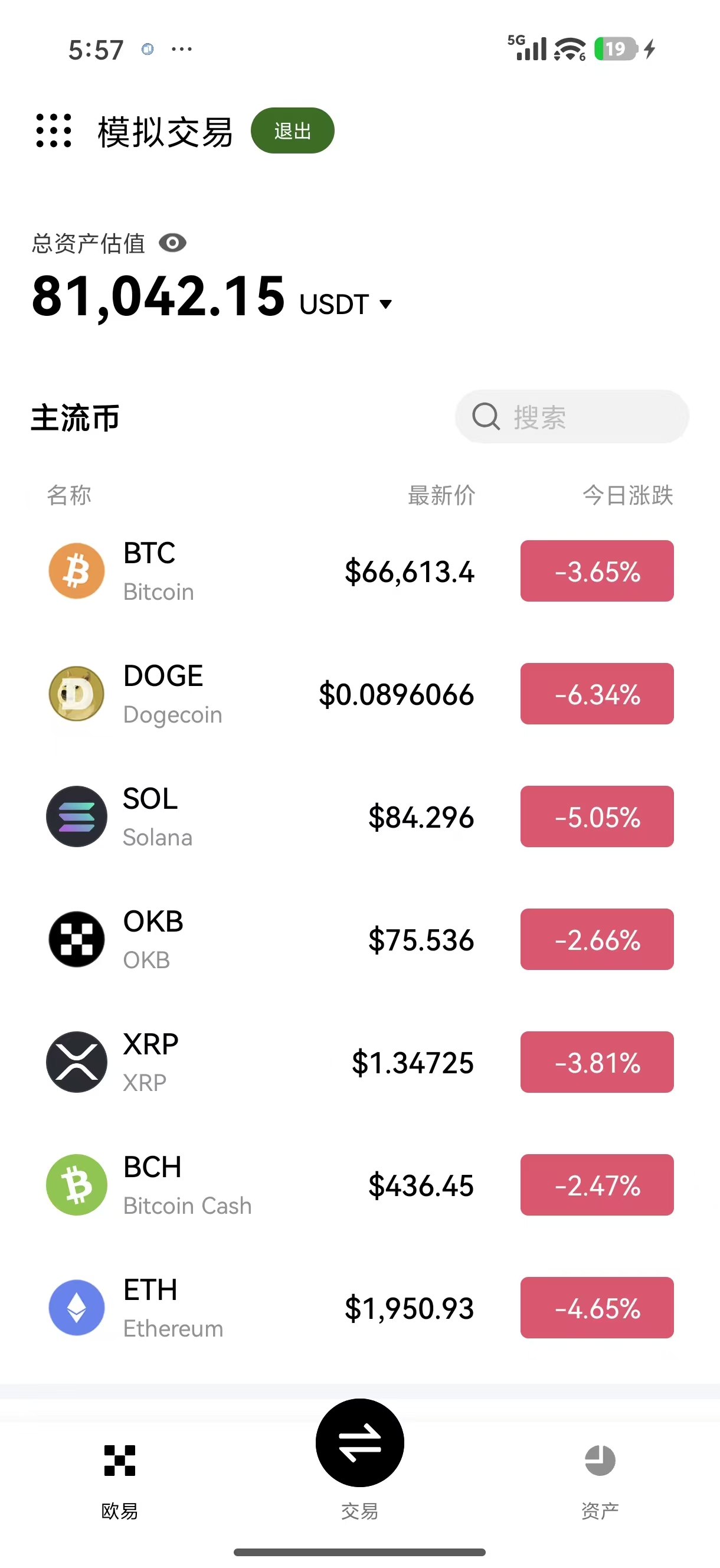 欧e交易所app官网 低门槛高流动性的加密资产交易服务渠道